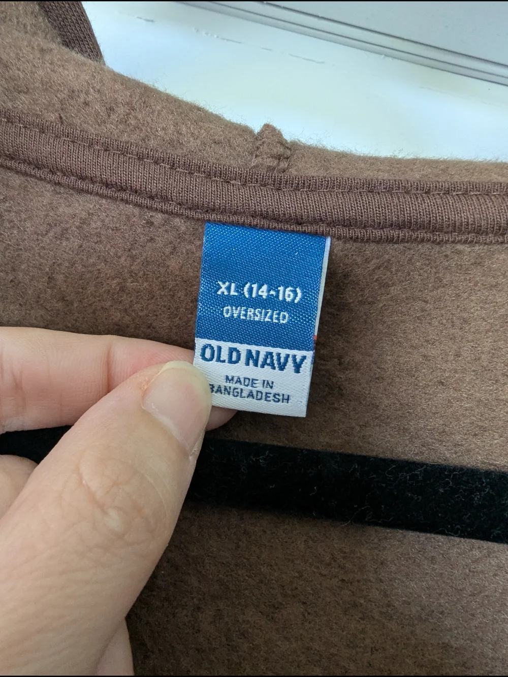 Old navy Brown Full-Zip Hooded Sweatshirt